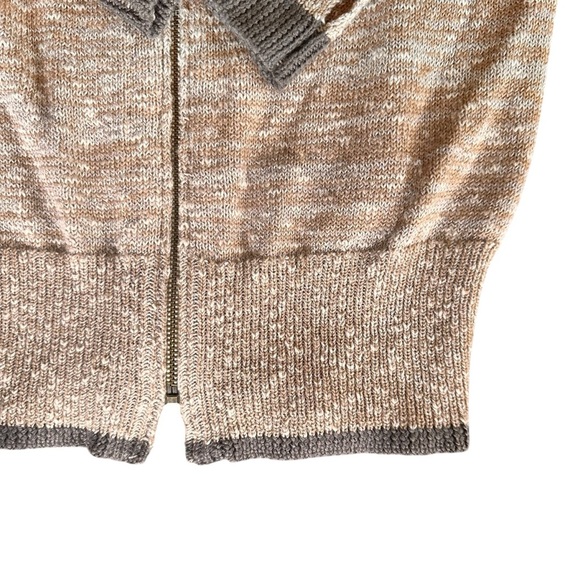 2 for $15 😍 Free People Wool Blend Zip-Up Cardigan – Beige – Size XS – EUC - Picture 2 of 6